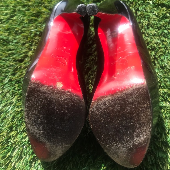 Women’s Christian Louboutin Bianca Platforms sz 7 - Picture 5 of 7